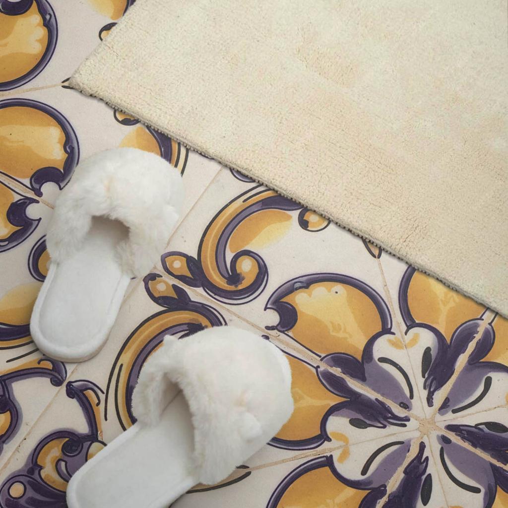 Self-adhesive Vinyl Printed Panel 120x60 cm Pattern with floral motifs