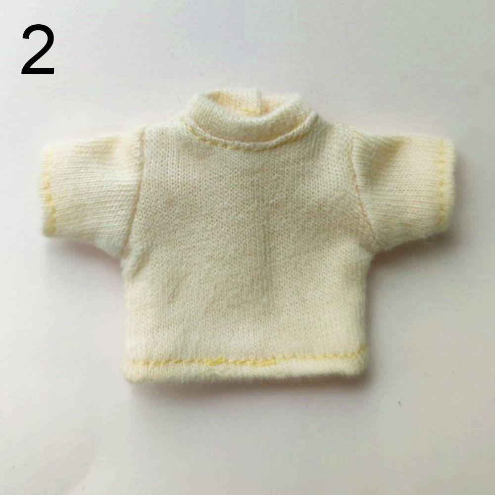 Pants T-shirt Suits for Obitsu11 Doll Denim Pants Fashion Overalls Doll Clothes Knitted Tops