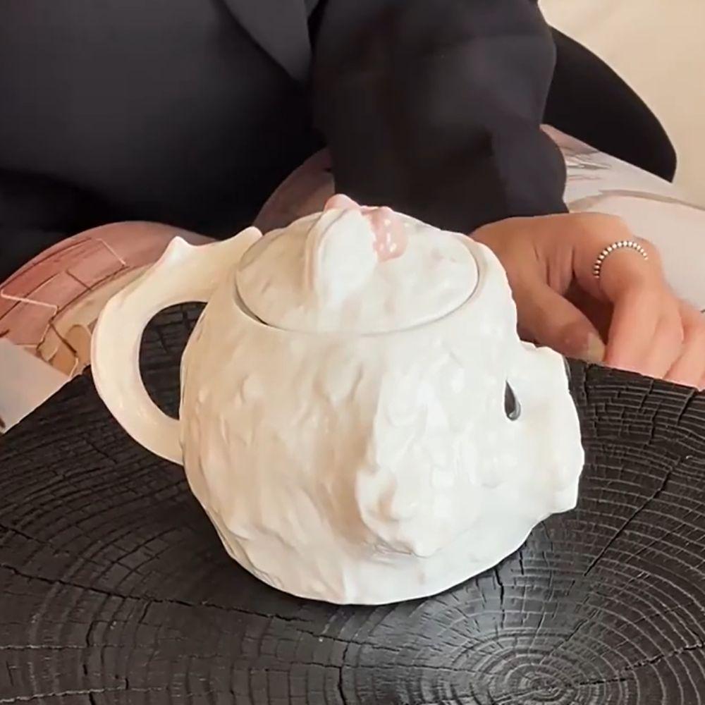 С крышкой кофейная чашка облако чашка для молока милая кружка в форме собаки послеобеденный чай