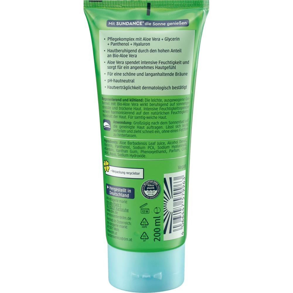 Германия DM SUNDANCE Sundance Гель после загара Алоэ Вера 200 мл