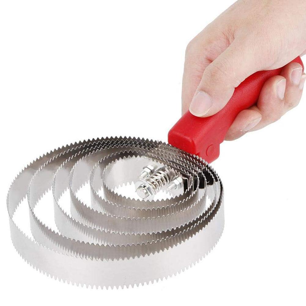 Hair Cleaning Brush 4/5/6 Circles Stainless Steel  Comb Scraper With Anti-itch Rake For Horse Sheep Cattle