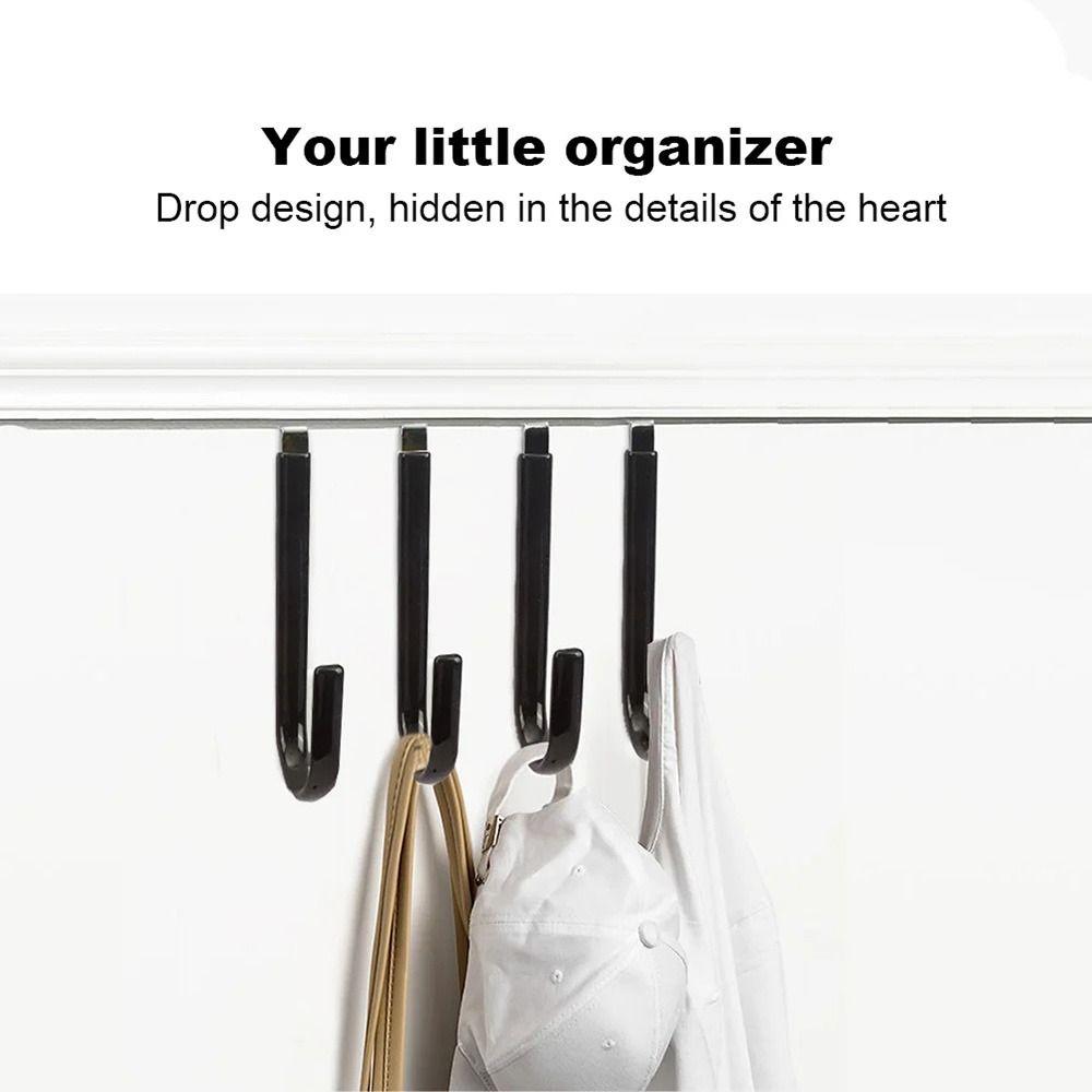 1 шт., крючки для ванной комнаты, спальни, кухни, резиновые, предотвращающие царапины, держатель для хранения одежды