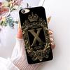 Transparent For Oppo CPH1701 Cover For Oppo A57 2016 Case Luxury Crown Fashion A-Z Letters 2D Flat Pattern Soft Phone Case