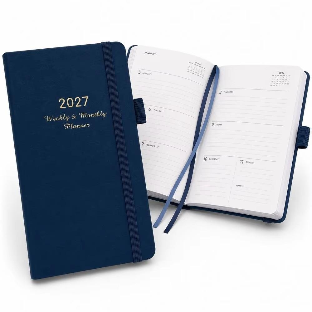 Lightweight 2027 Schedule Planner Notepad A6 Office Work Planner Daily Planning
