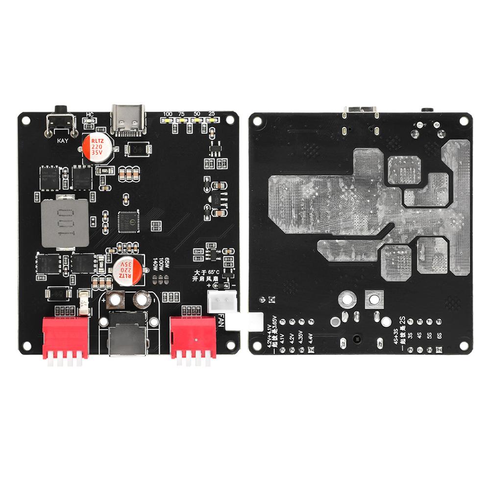Модуль двунаправленной быстрой зарядки PD3.1 140 Вт IP2366 2S3S4S5S6S Плата зарядки литий-ионных аккумуляторов Li-ion Lifepo4 BMS Зарядное устройство