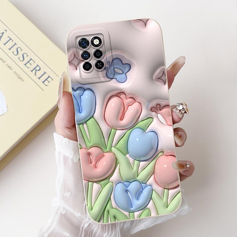 Чехол Для Infinix Note 10 Pro Чехол Узор Животное Мультфильм Силикон Для Infinix Note 10 Note10 Pro X695 X695D Чехлы Для Телефона Корпус