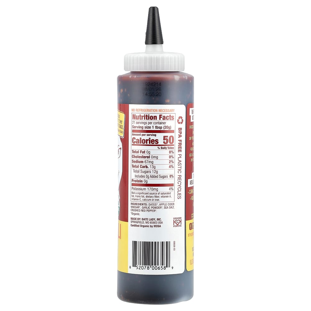 Date Lady Sweet Chili Sauce 412g (14.5oz)