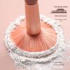 Mini 8-Piece Portable Makeup Brush Set: Soft Bristle Eyeshadow and Foundation Brushes