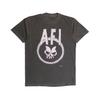 Футболка AFI I Hate Punk Rock Группа A Fire Inside Для Девочек Не Серая Американский Альтернативный Темный Гот Череп Коробчатый Ультра Выцветший Глэм Панк - Средний
