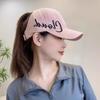 Letter Embroidered Baseball Cap Adjustable Outdoor Sports Sun Hat Summer Fashion Breathable Unisex Headwear Accessory
