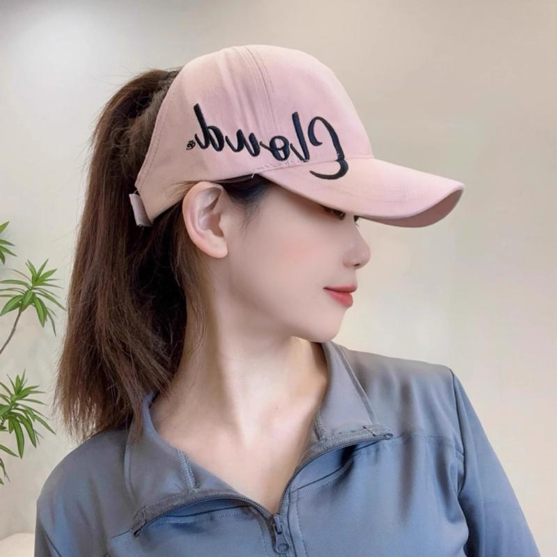 Letter Embroidered Baseball Cap Adjustable Outdoor Sports Sun Hat Summer Fashion Breathable Unisex Headwear Accessory