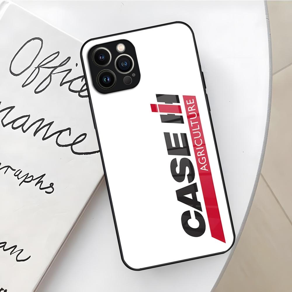 Чехол International Havester IH Трактор Чехол для телефона для Iphone 16 15 14 12 11 13 Pro Max Mini X Xr Xs Se 8 Puls Стеклянный Чехол