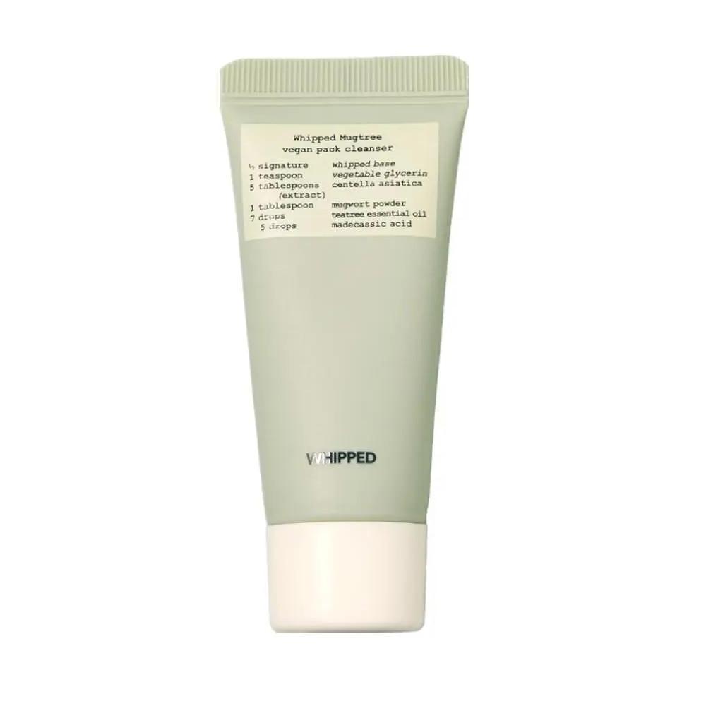 WHIPPED Vegan Pack Cleanser Set (130 g + Mini 25 ml) – Mugtree / Fig Butter / Yujamong