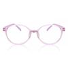 Ободковые Овальные Прозрачные Фиолетовые Детские Очки Smartbuy Kids Lolly 7011 C6 Модные Детские Очки