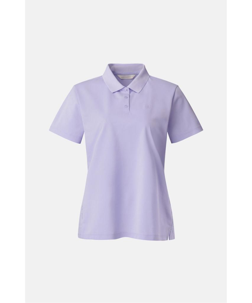 Koolongseupocheu Женская Поло с коротким рукавом Мох Сухой Sorona T-shirt Tvtcm26502Lav
