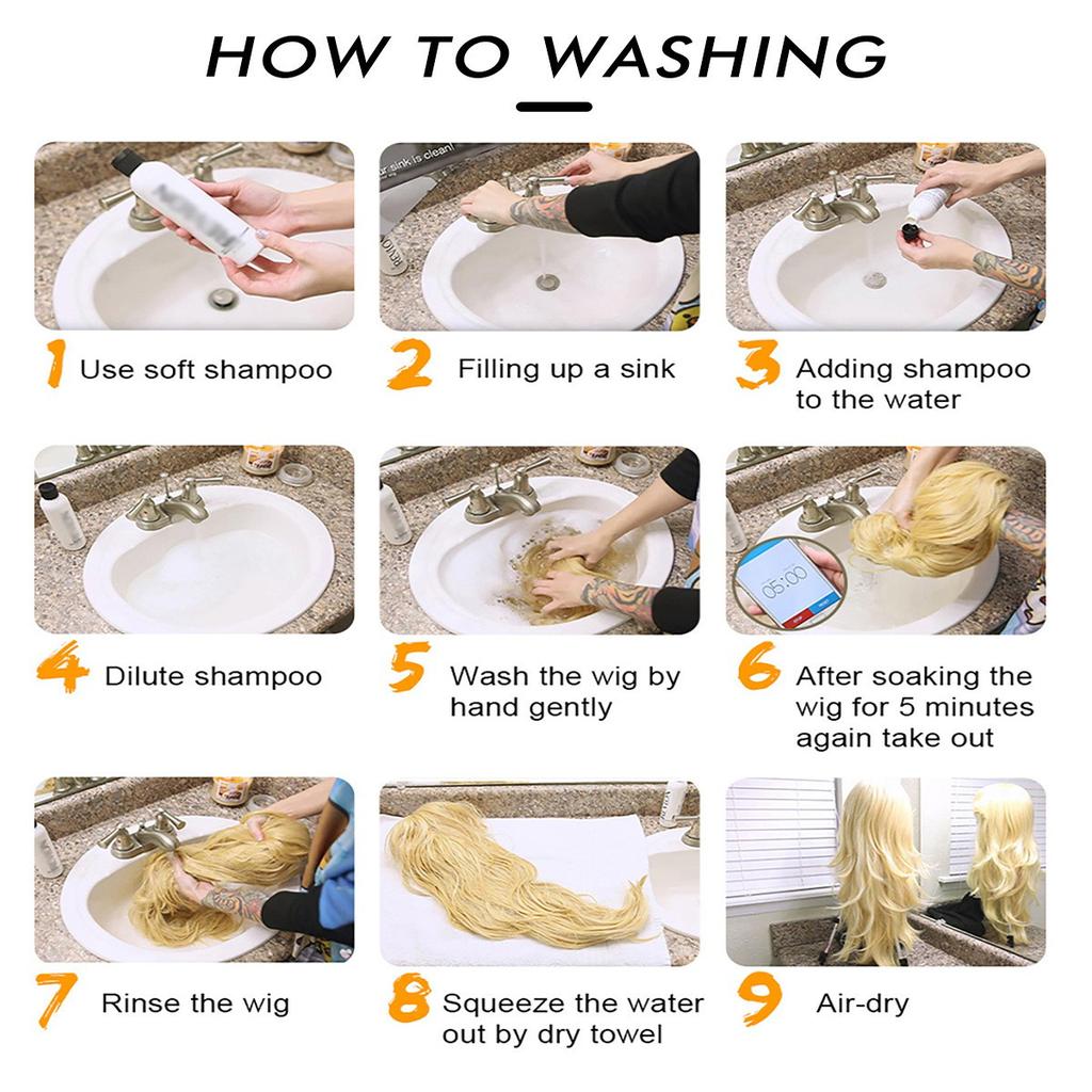 Light Gray Blonde Shoulder Straight Wig for Women - Asian Babe Curtain Bangs, Heat Style Trim Ready, High Quality Machine Made Full Cap Wig