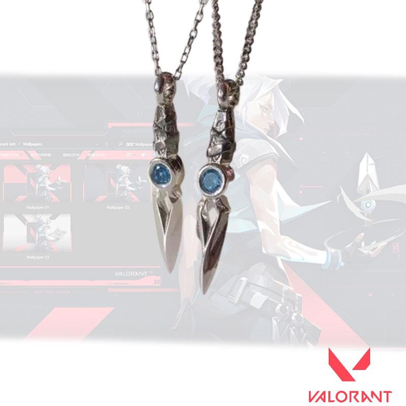 Stylish Valoran Jette Necklace With Geometric Alloy Pendant