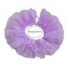 Victorian Ruffled Mesh Detachable False Collar Shawl for Children Girls Retro 3 Layered Tulle Neck Ruff Cosplay Choker