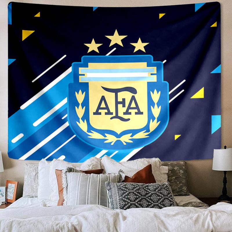 1PC As Monaco Fc Crest Tapestry, Unique Design Tapestry, Wall Decor for Bedroom,Livingroom, Playroom,Heartwarming Fan Holiday Gifts