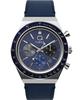 Q TIMEX TW2Y36100 кварцевые 50м водозащита пластик синий циферблат нержавеющая сталь