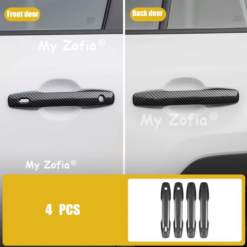 Durable Anti Collision Door Bowl Guard Car Door Handle Decorative Trim Vehicle Body Accessories For Toyota RAV4 XA60 2026 2027