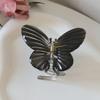Женские волосы коготь бабочки в форме противоскользящих зубов дизайн заколка для волос на затылке сильная ручка держатель для волос