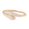 Двухголовый браслет-леопард из циркония, легкая роскошь, высококлассный открытый браслет, европейский и американский