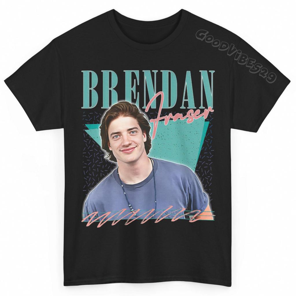 Brendan Fraser Vintage Aesthetic Look 90s Retro T-Shirt S-5XL Men Women Unisex