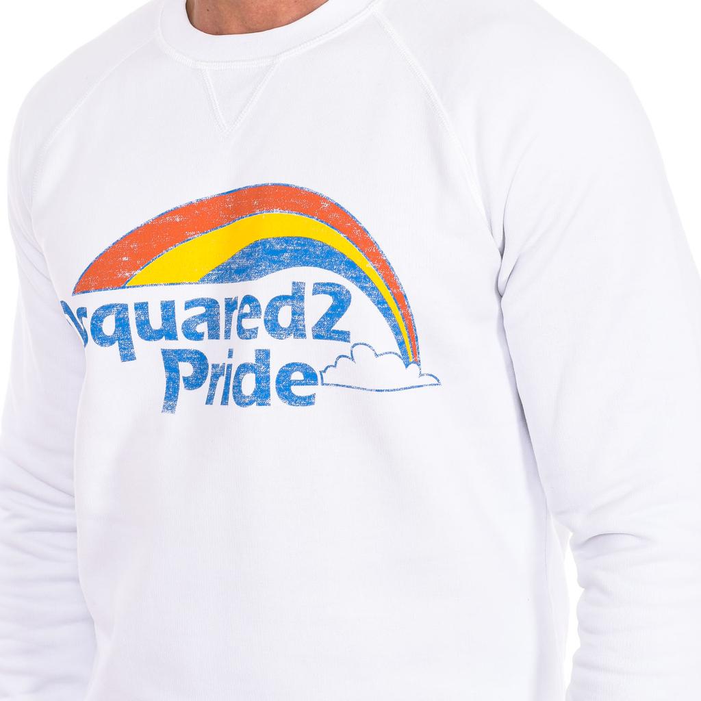 Мужская толстовка с круглым вырезом и длинными рукавами S71GU0368-S25030