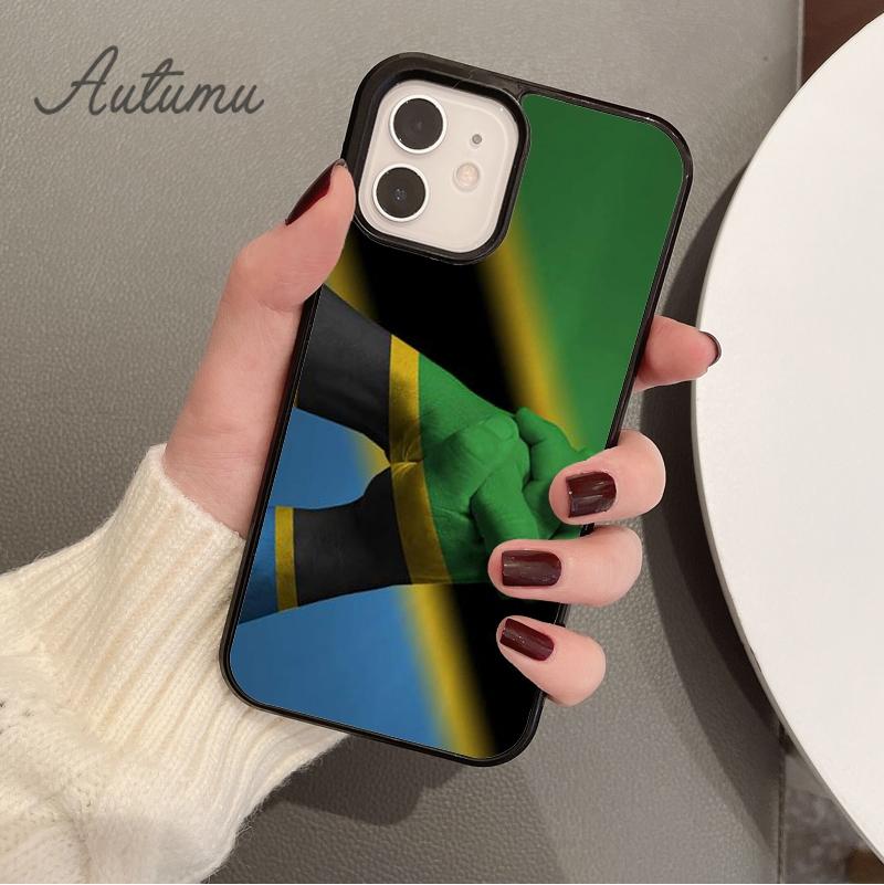 Чехол для телефона с флагом и гербом Танзании для iPhone 11 12 13 14 Pro Max mini XR XS SE 2020 6S 7 8 Plus Samsung Galaxy S21 S22