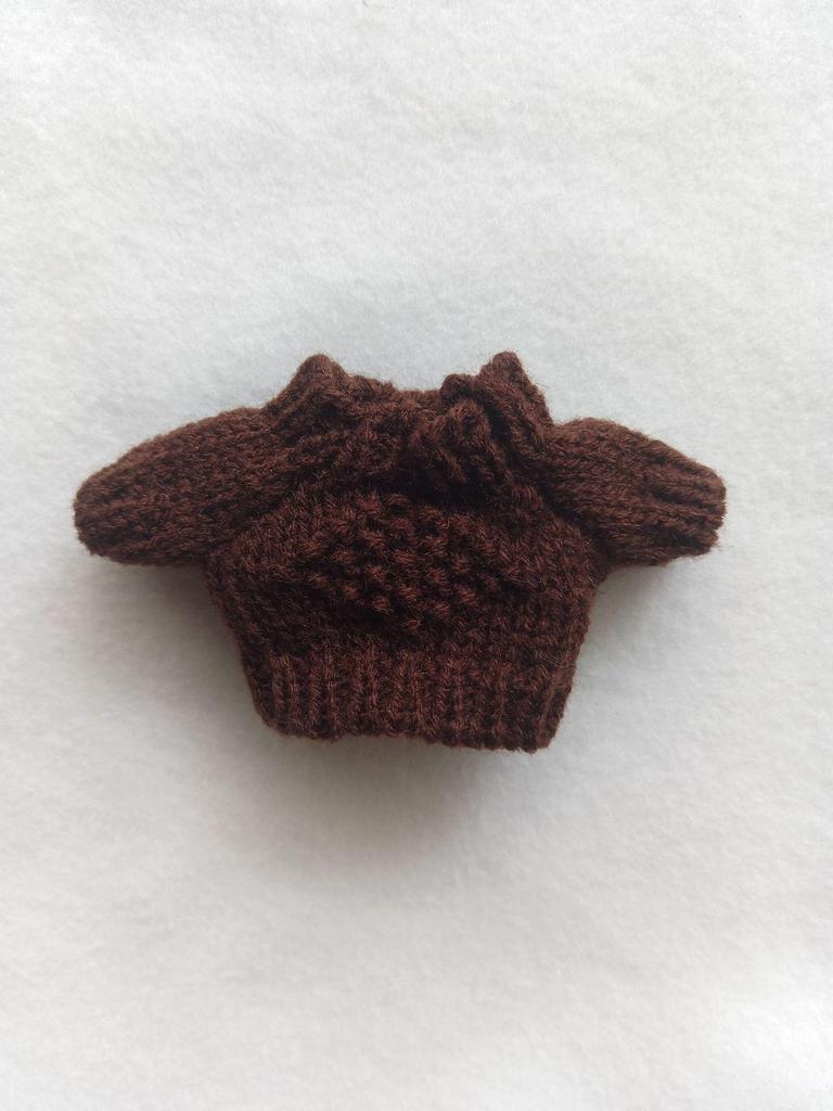 10 см Вест-хайленд-терьер Кукла-младенец Хлопковый Сменный Свитер