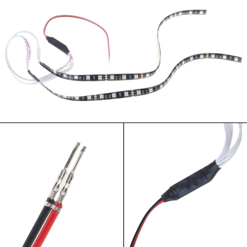 Светодиодные ленты для освещения велосипедов, самокатов, безопасности при езде на велосипеде, декоративные светодиодные ленты для безопасной езды на велосипеде на открытом воздухе