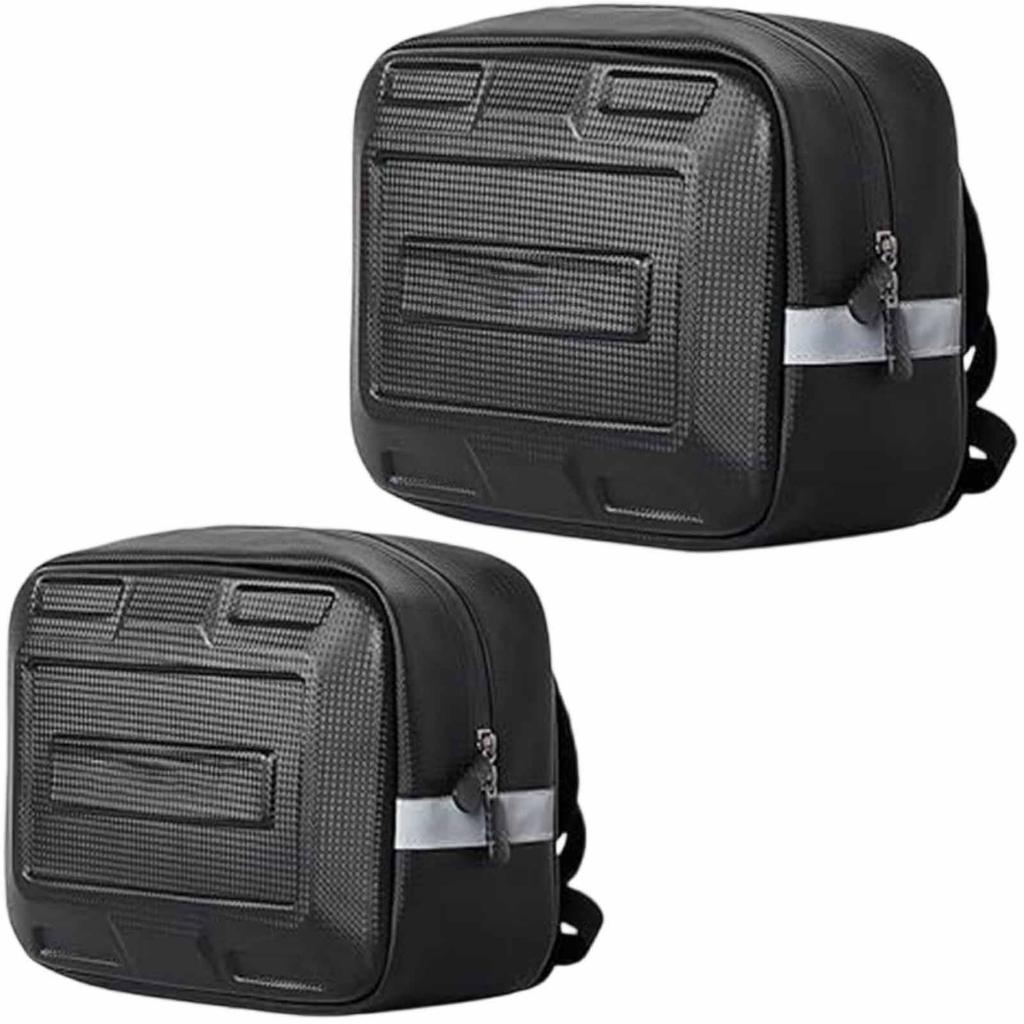 Hard- Electric Helmet Bag – Rear Seat Storage Trunk, Luggage Box for E-Bike & Cycling Gear