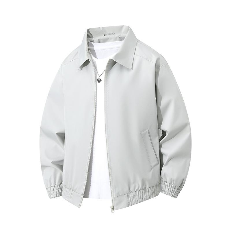 Executive Jacket Spring New Business Casual Jacket Men's Lapel Cadre Windproof Top