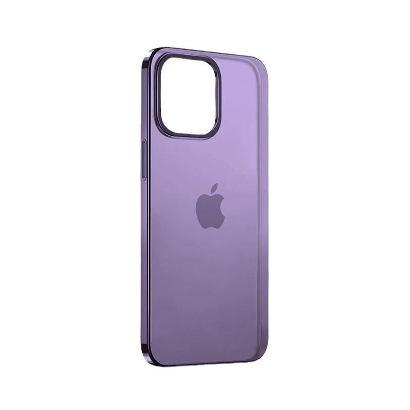 Применимо к iPhone 15 Матовый ПК Жесткий чехол Apple 14promax Полная защита От падения Полупрозрачный Не желтеющий Защитный чехол