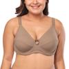 Women Underwire Bra Plus Size Lingerie 85E 90E 95E 100E 105E 110 Dd E Cup Ultra Thin Full Coverage No-Padding Underwear