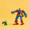 LEGO Super Heroes Супермен против. Игрушка Лекс Лютор, Подарок на день рождения, Обучающие строительные блоки, Фигурки, Игрушки для мальчиков и девочек 6, 7, 8 и 9 лет, 76302