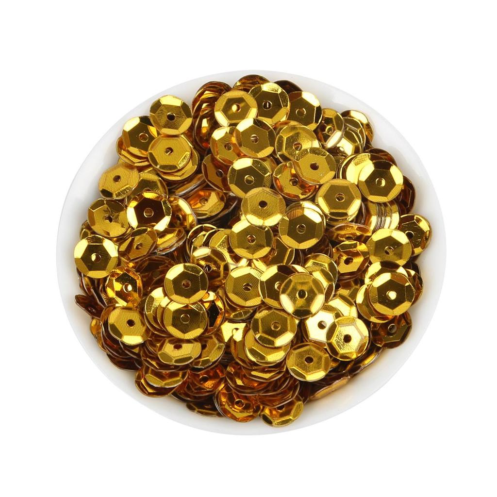 1200pcs(20g) 6 мм блестки ПВХ плоские круглые свободные пайетки Вышивание свадебных ремесел женские аксессуары для одежды