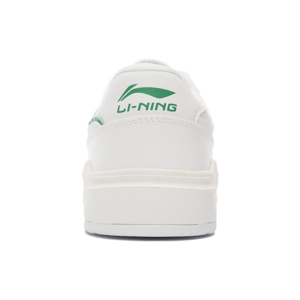 Мужские низкие кеды для скейтборда Li Ning Бело-зеленые AGCS031-2