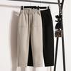 2024 Plus Size Winter Women Long Pants Elastic Waist Loose Casual Thick Cotton Trousers Pants