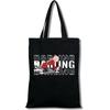 Wings Kiss, Student Shopping Mobile Phone White Canvas Model Portable Messenger Bag Women'S Handbag Picture