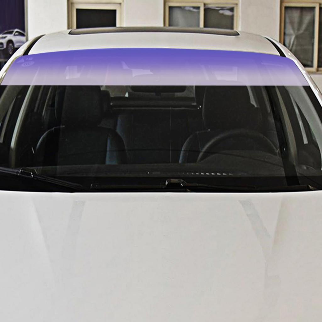 Windshield for Large Vehicles, Gradient Blackout Film, UV Protection, Heat Insulation, Sunscreen Film, Compatible