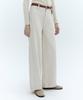 CITYBREEZE Sculp Cotton Wide Pants_Ivory