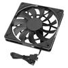 120mm CPU Fan Case Cooling Fan Low Noise 2500RPM Reverse Blade 4pin PWM Computer Fan Double Bearing Support Daisy Chain