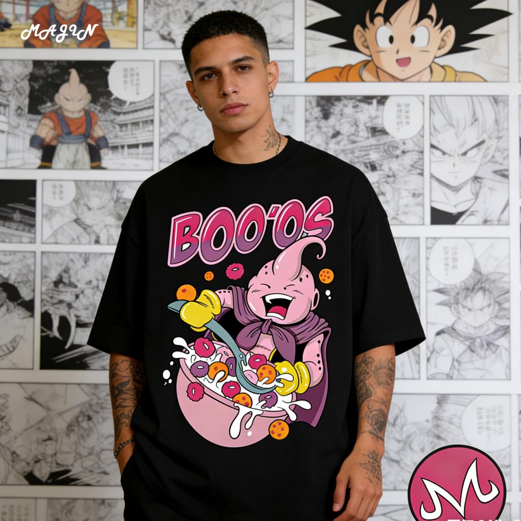 Dragon Ball Z Anime Majin Boo Printed T-shirt Men's and Women's T-shirt Men's Top Sports T-shirt Men's T-shirt Summer Tee 2026
