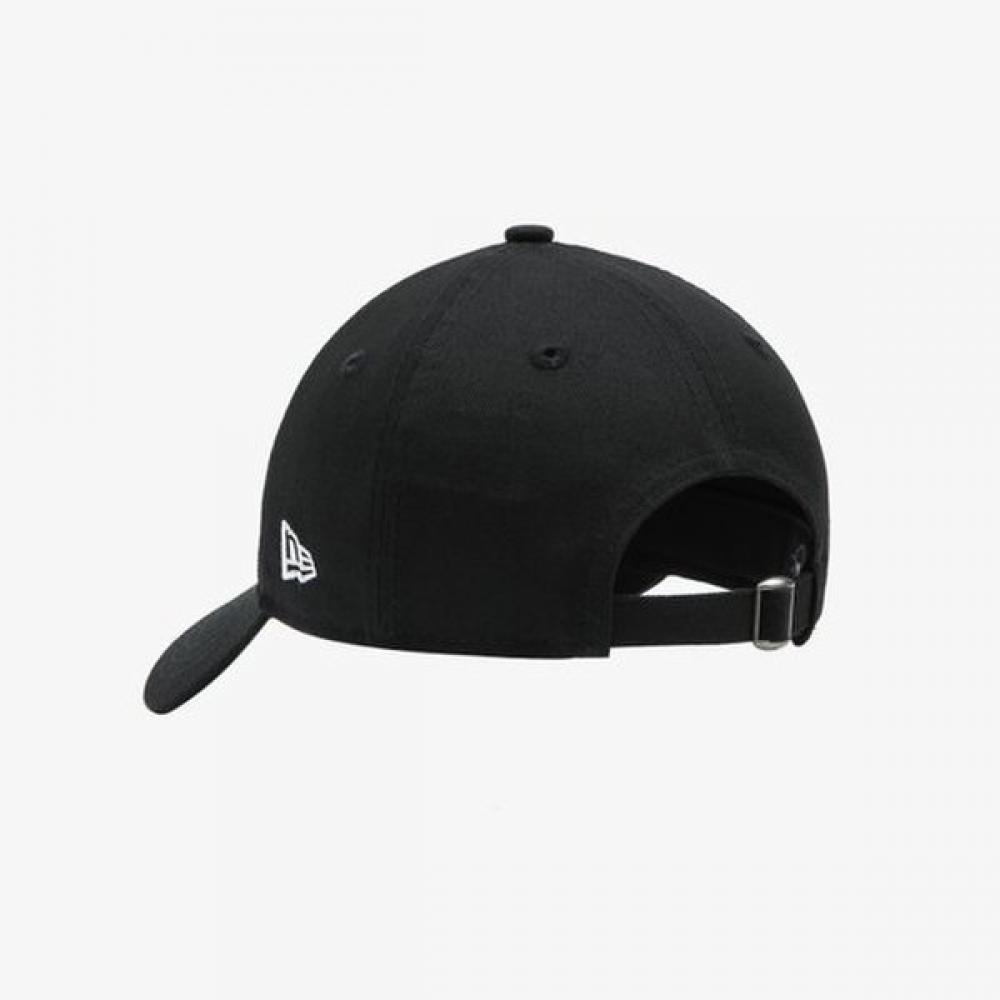 New Era Детская кепка-бейсболка La Dodgers Белая на черном Неструктурированная Черная 14666484