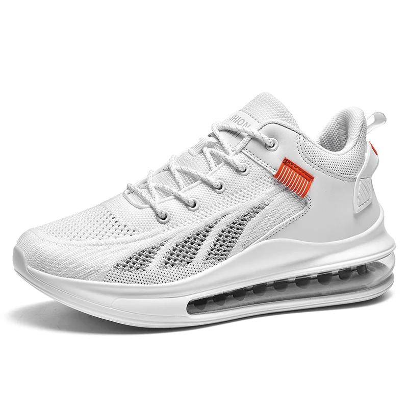 Горячая Распродажа Мужская Повседневная Обувь Европа Америка Дышащая Сетка для Мужской Уличной Беговой Кроссовки Модная Мужская Рабочая Обувь