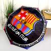 Узор FC Barcelona, автоматический складной зонт, портативная и складная конструкция, 8 спиц, рождественский или день рождения подарок.