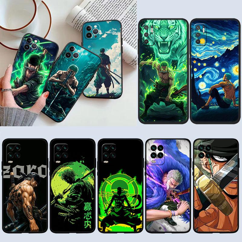 TR33 One Piece Zoro New High-End Shell Phone Case for Redmi Note 10 11 12 Pro Max 10S 10C 10T 11A 11S 12S 12C