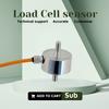 BENGBUZZYQ Tension Rod Load Cell 0-5000KG Stainless Steel High Precision Force Sensor for Automation Industrial Weighing Robotic
